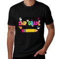 Watch Out Second Grade Here I Come 2nd Grade Back To School  Heathered Texture T-Shirt