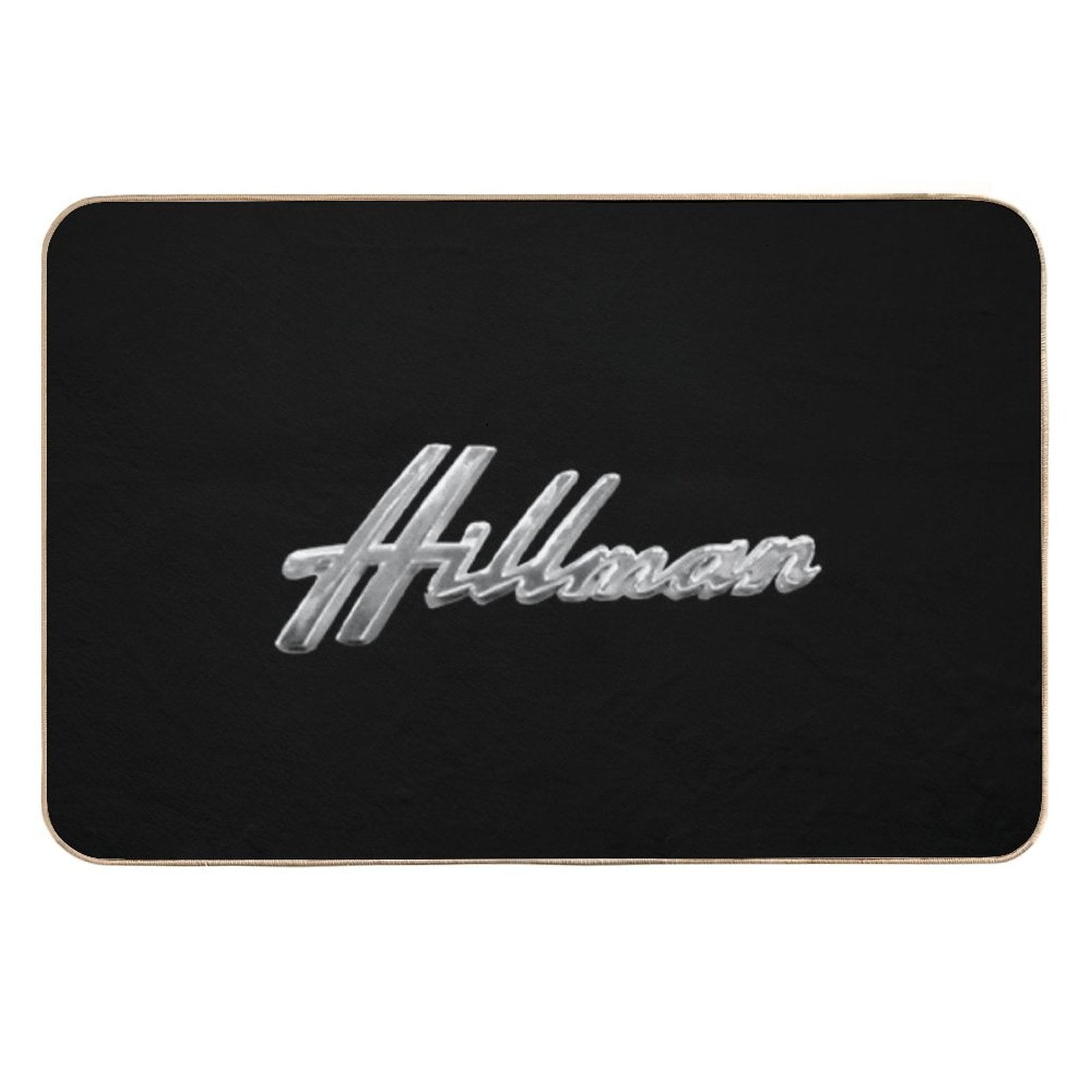 Hillman 1970s Classic Car Logo  Rapid-Drying Bath Mat