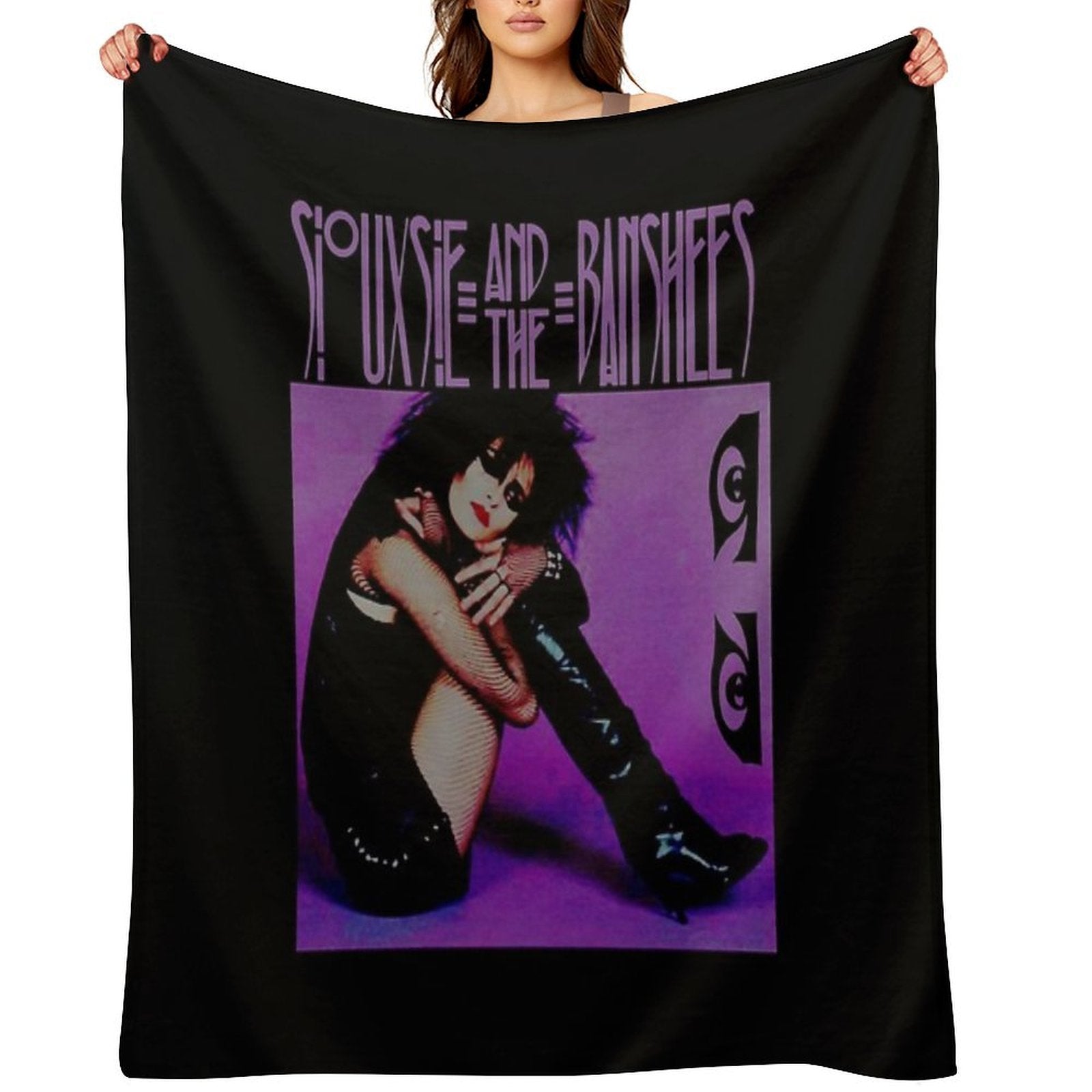 Siouxsie And The Banshees Machine-washable Throw Blanket