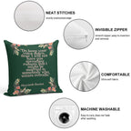Hyacinth Bucket Quotes Soft Washable Throw Pillow