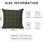 Murphy Tartan Classic Irish Plaid Soft Shrink-Resistant Throw Pillow