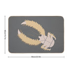 Minimal Yeti Crab (Kiwa Hirsuta)  Rapid-Drying Bath Mat