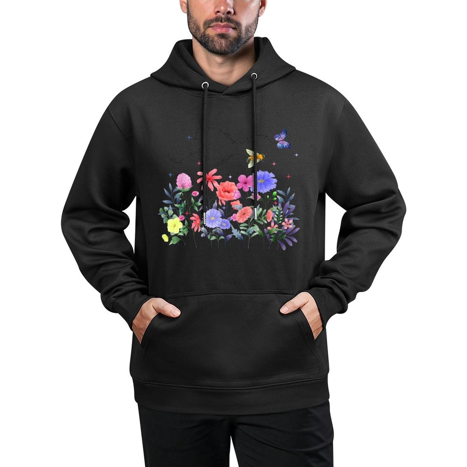 Floral Subtle Anti Trump Democrat Liberal Pilling-Resistant Hoodie