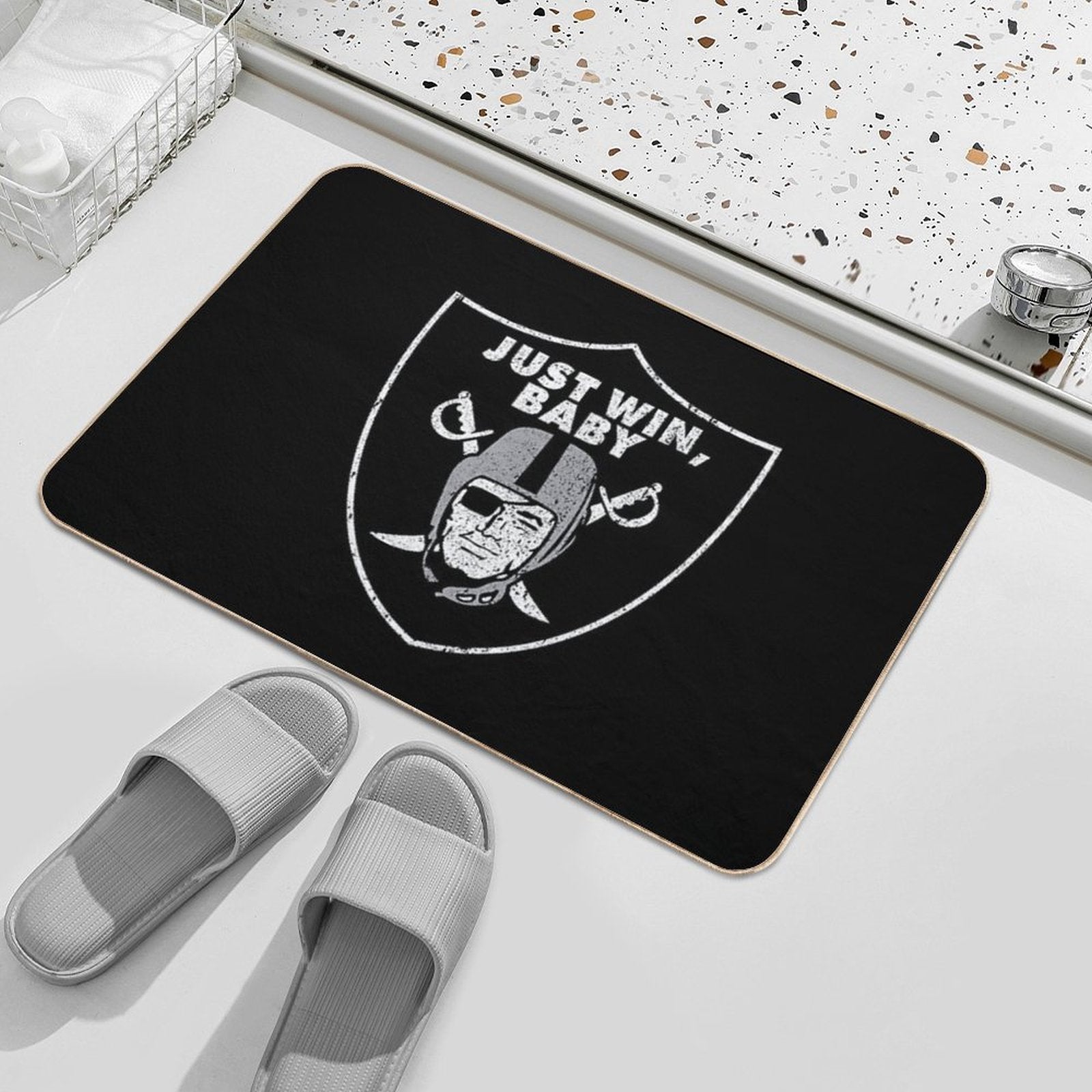 Just Win, Baby  Stain-Proof Bath Mat