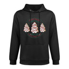 Farm Fresh Christmas Tree Frosting Frosted Cake Debbie Pilling-Resistant Hoodie