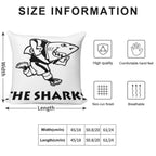 The Sharks Rugby Supporter Gear Soft Shrink-Resistant Throw Pillow