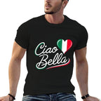 Ciao Bella Italian Italy  Lightweight T-Shirt