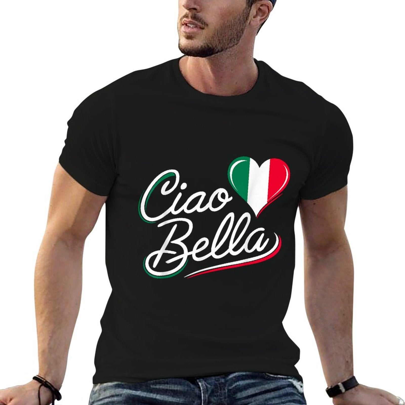 Ciao Bella Italian Italy  Lightweight T-Shirt