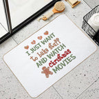 Bake & Watch Movies  Non-Slip Bath Mat
