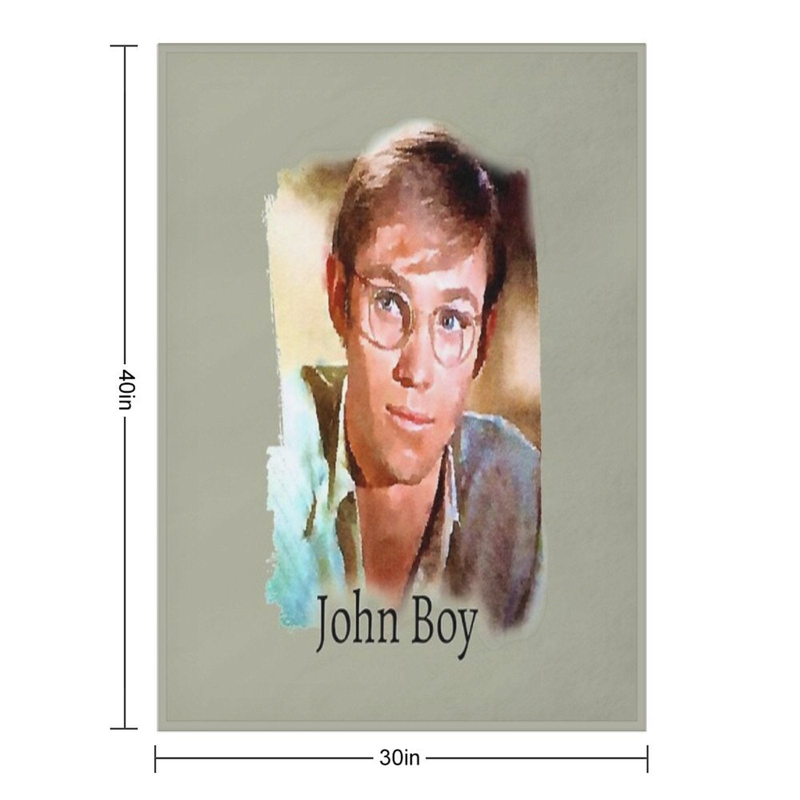 John Boy Walton Multi-functional Throw Blanket