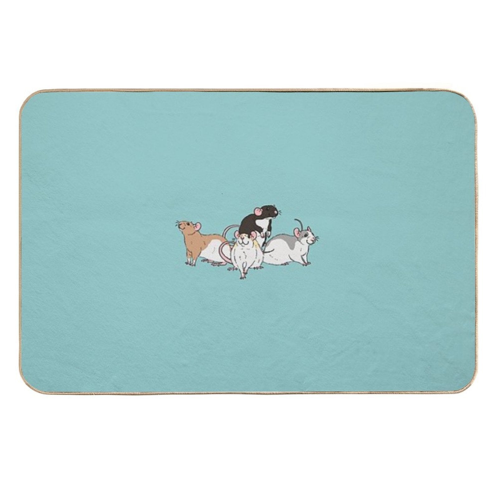 Rat Group  Rapid-Drying Bath Mat