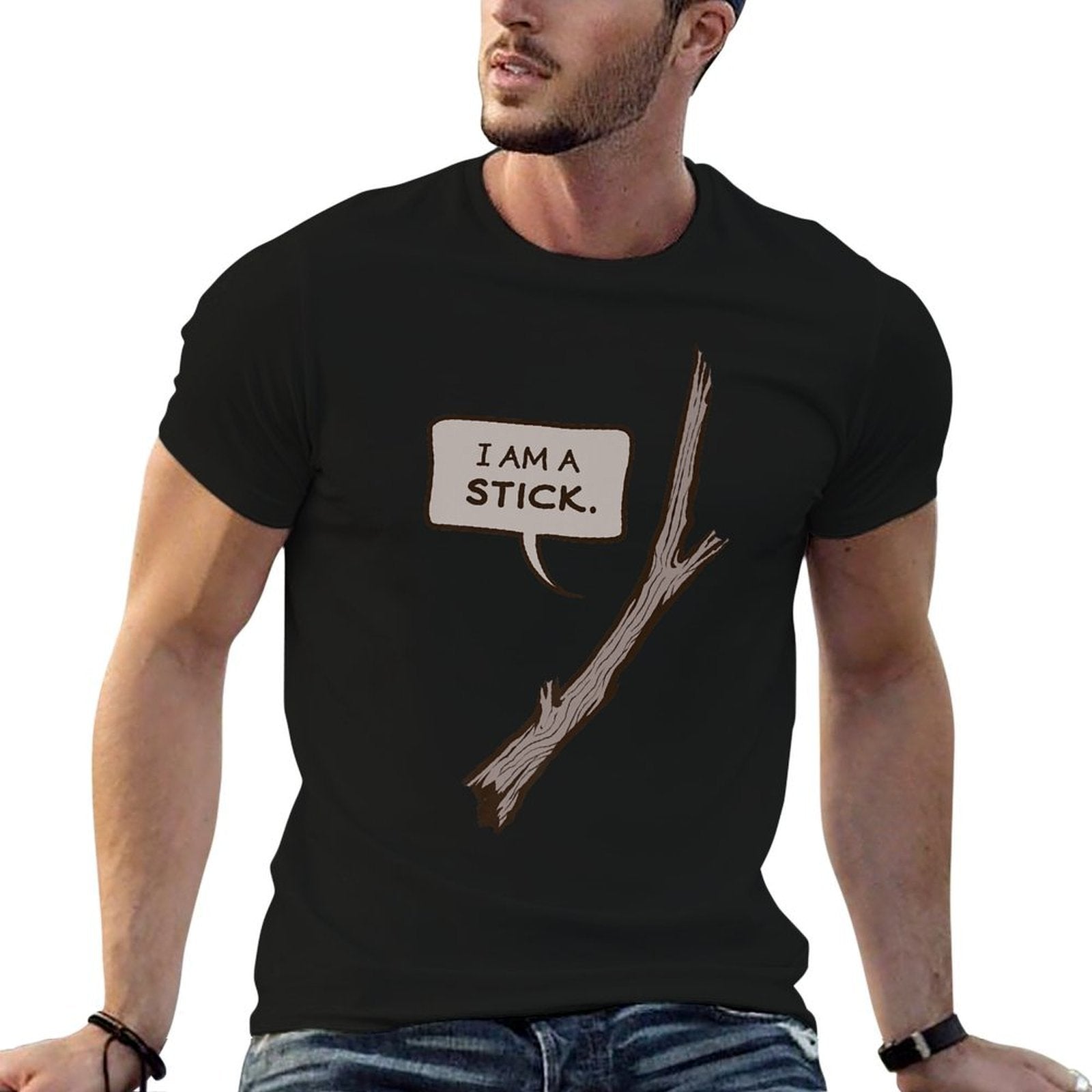 Stormlight Archive I Am A Stick Premium  Summer-ready Fabric T-Shirt