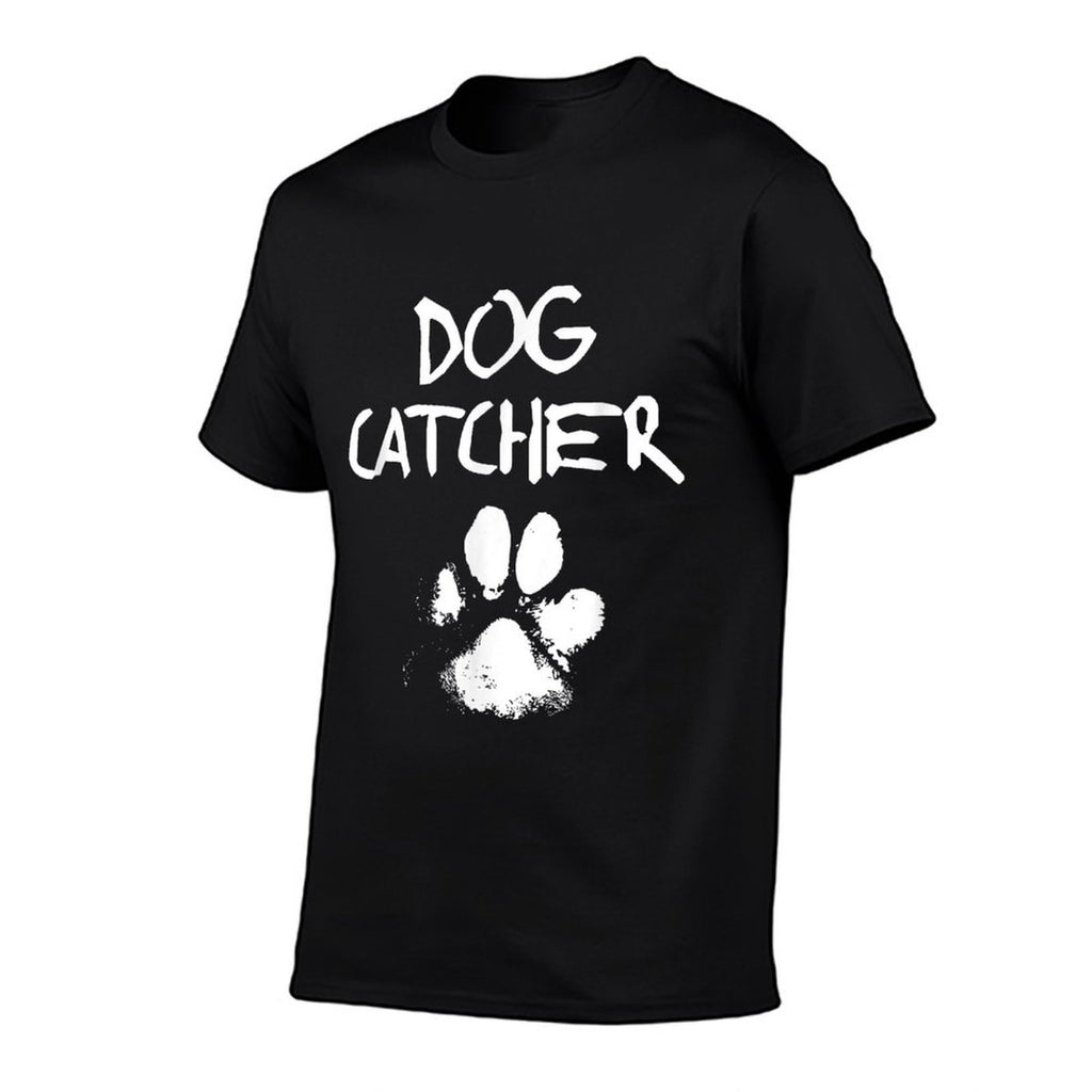 Dog Catcher Costume Adult Halloween Spooky Paw Dog Funny  Stretchy T-Shirt