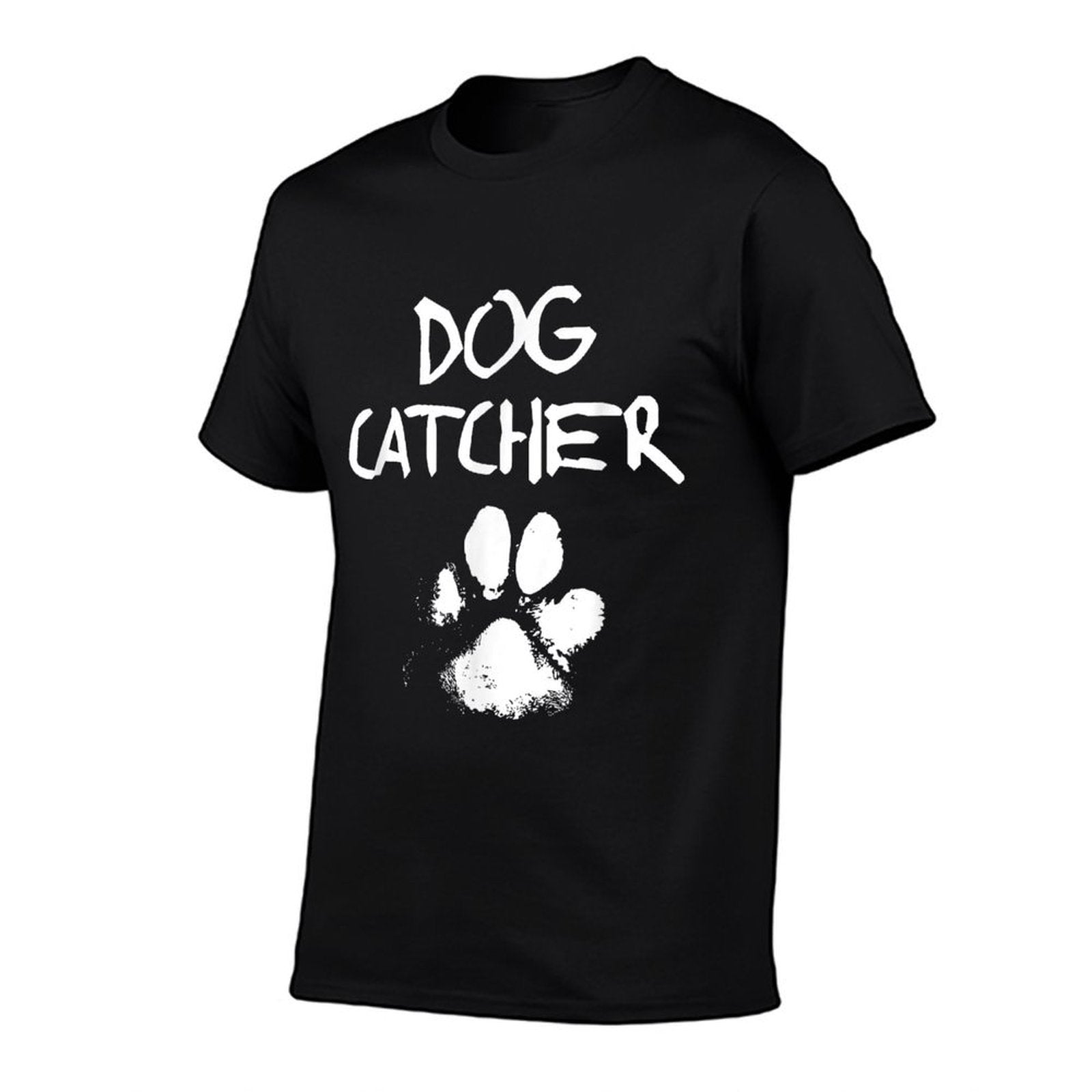 Dog Catcher Costume Adult Halloween Spooky Paw Dog Funny  Stretchy T-Shirt