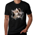 Cute Torn Cloth Funny for Cat Lover  Cat Mom  Affordable Price T-Shirt
