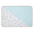 Blue And White Vsco  Pet-Safe Bath Mat
