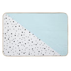 Blue And White Vsco  Pet-Safe Bath Mat