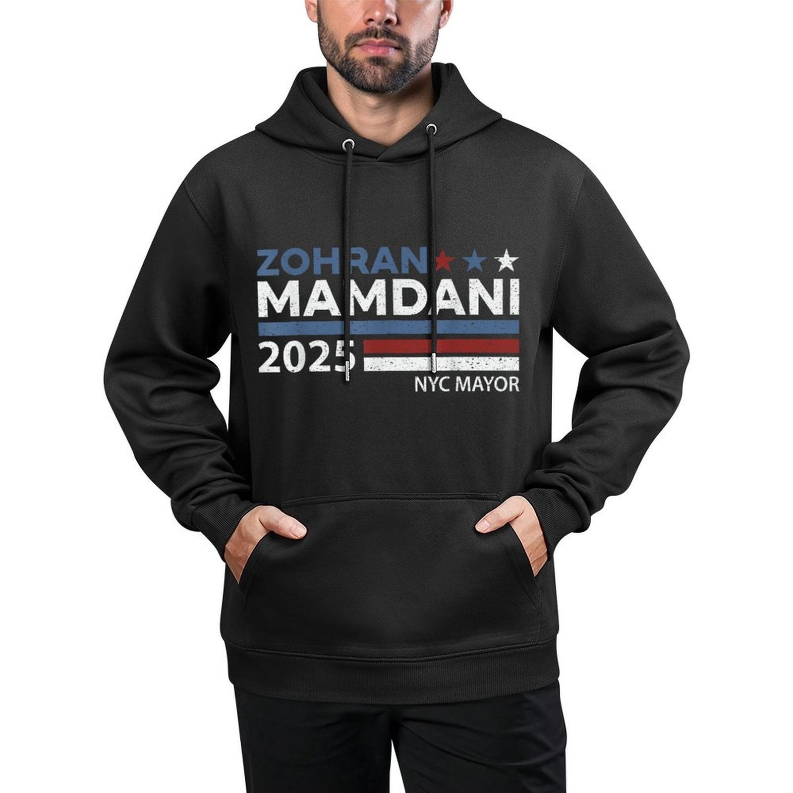 Zohran Mamdani Shirt Zohran For NYC Mayor 2025 Customizable Surface Hoodie