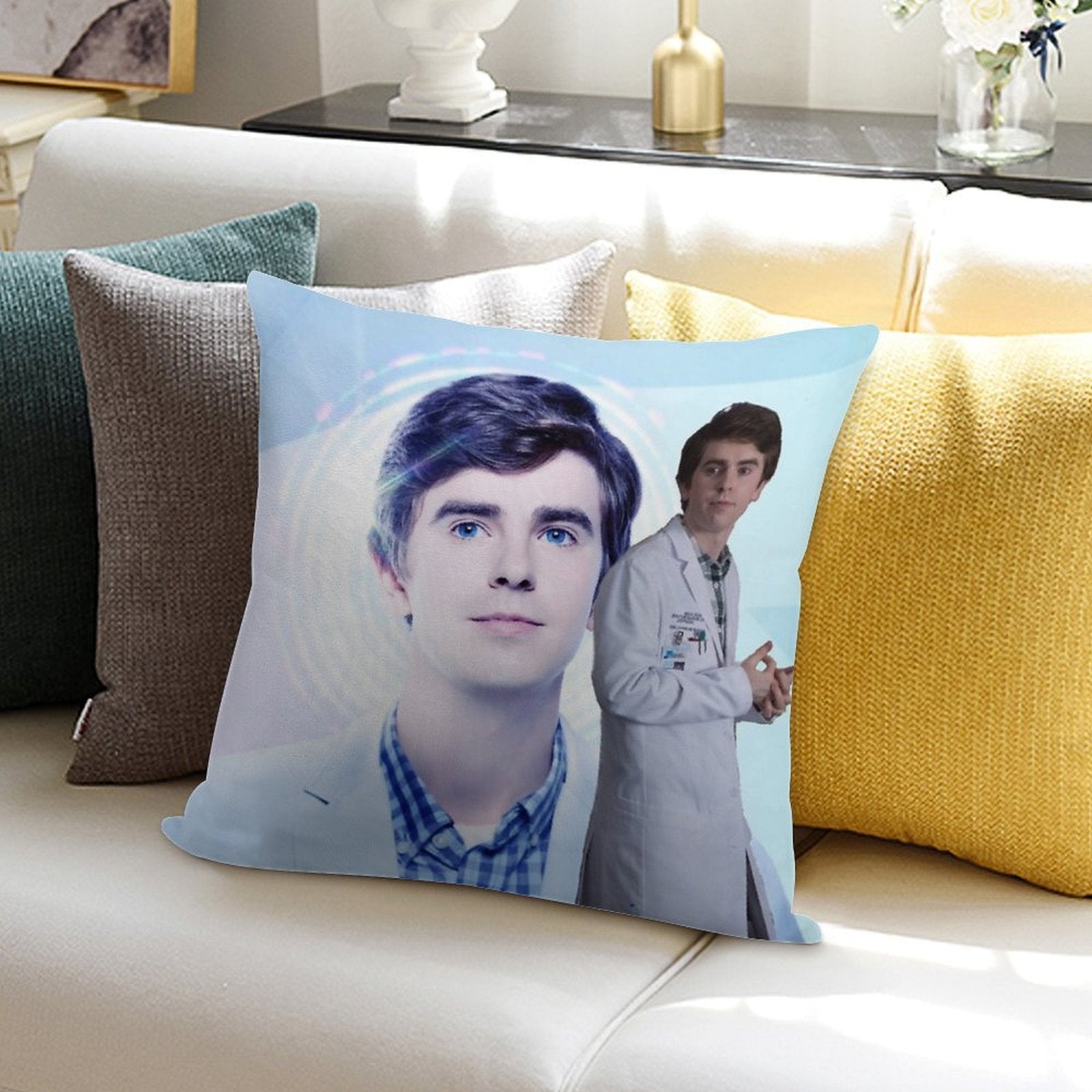 The Good Doctor - Shaun Murphy Soft Shrink-Resistant Throw Pillow