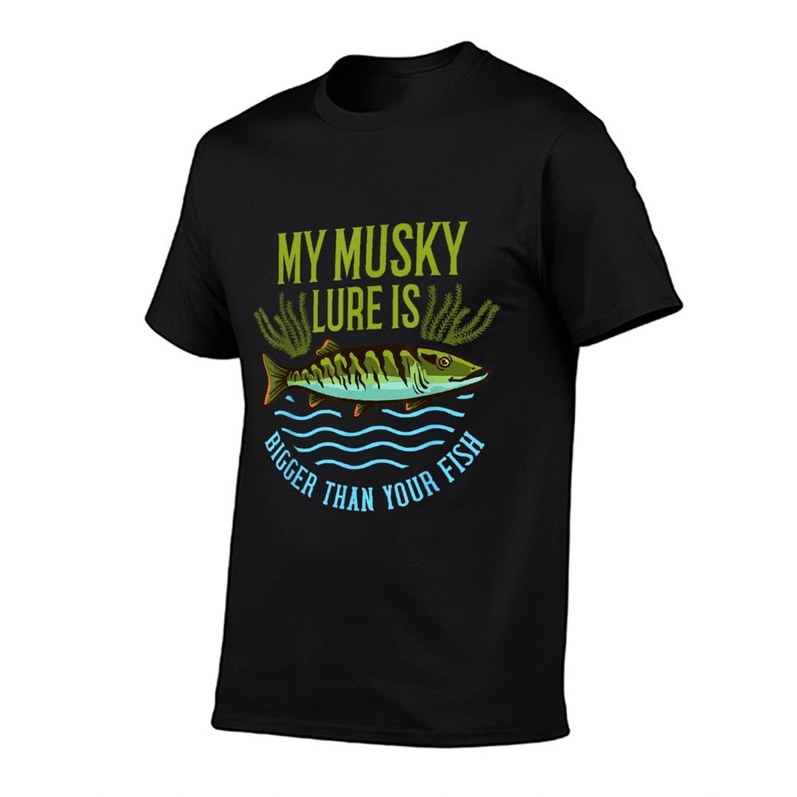 Musky Fishing Gift Muskie Lure Muskellunge  Lightweight T-Shirt