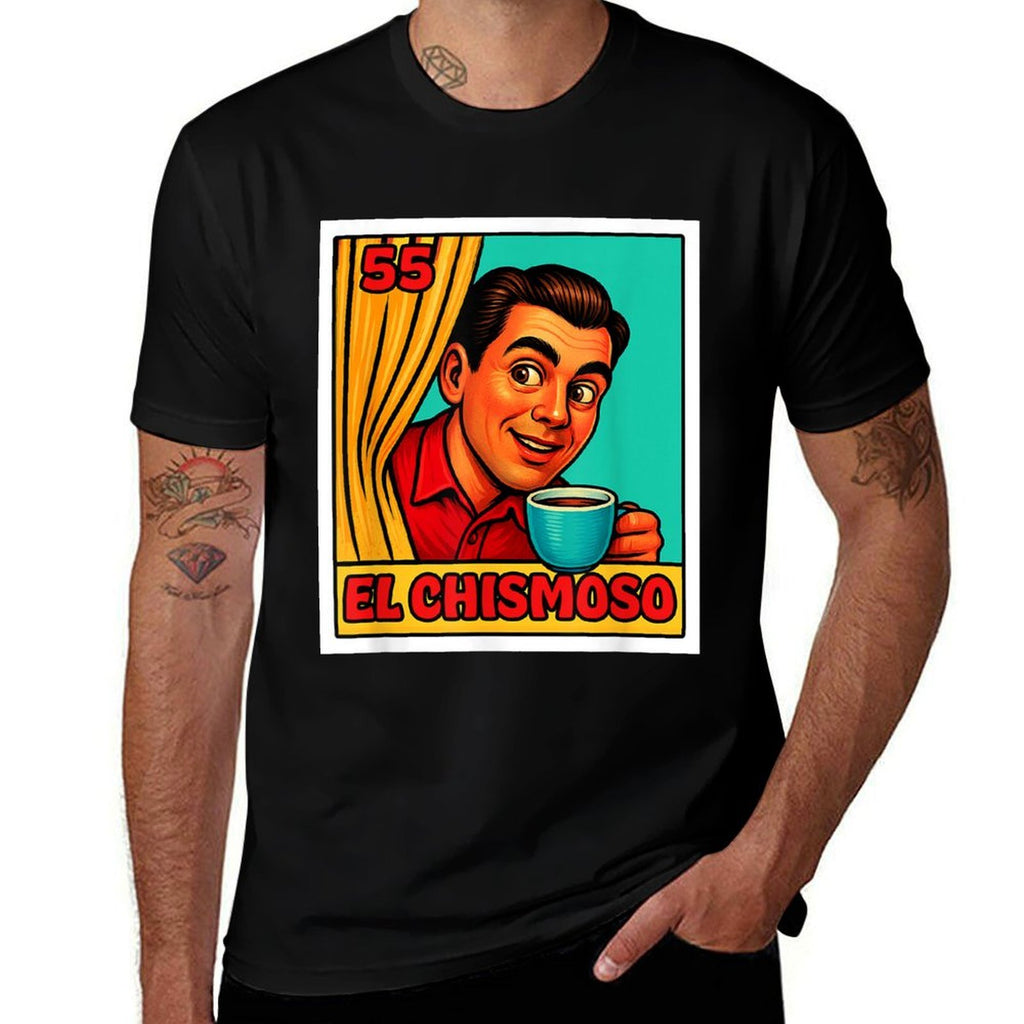 Mexican Lottery Designs Mexican El Chismoso Parody Lottery  Versatile T-Shirt