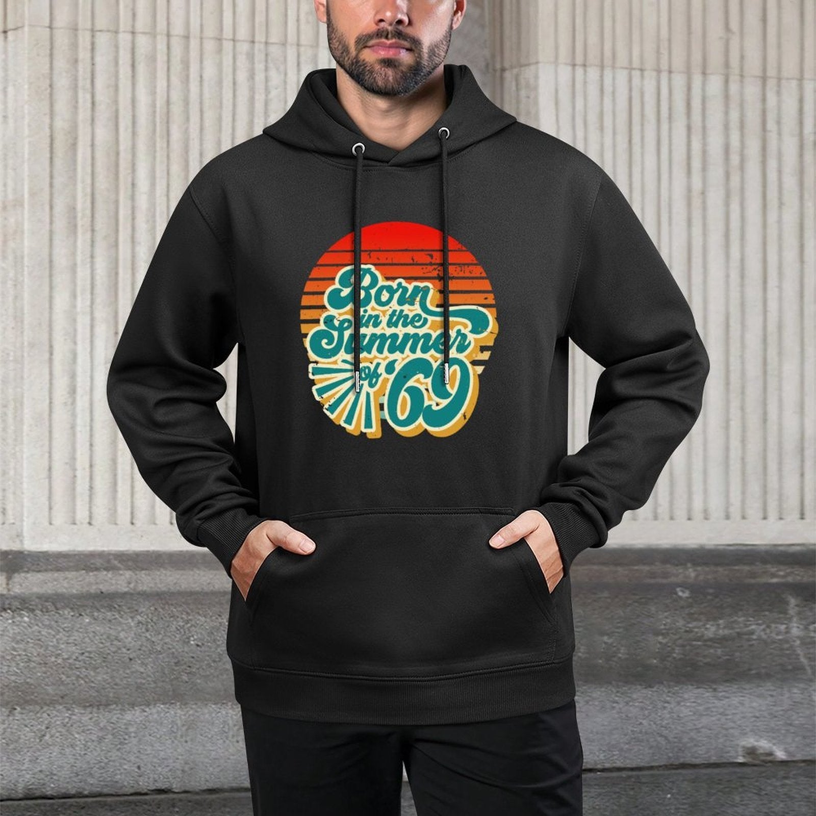 Gift for 50th Birthday Summer Of 69 Relaxed Fit Hoodie