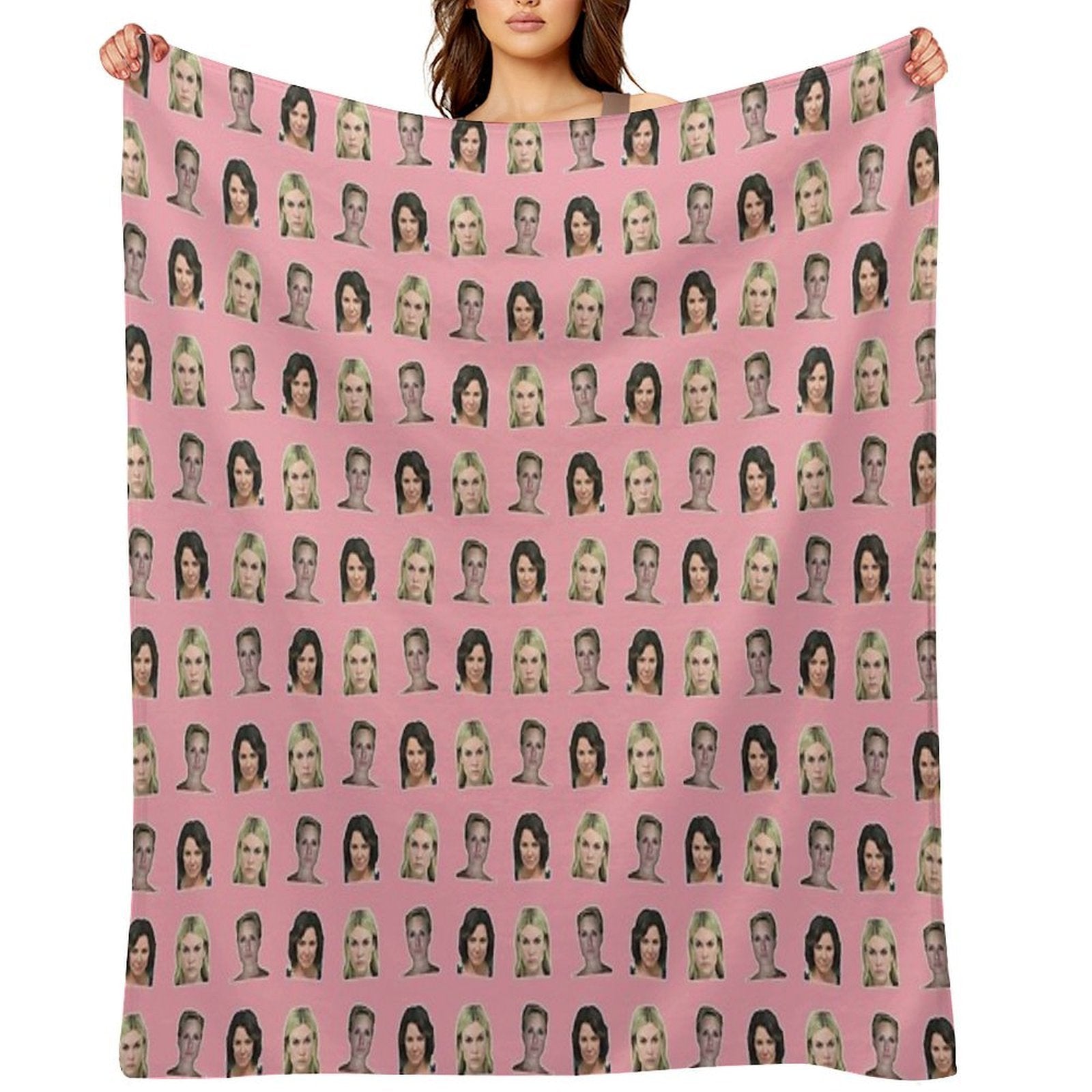 The Mugshot Housewives of New York City - For Fans of RHONY And Bravo TV All-season Throw Blanket