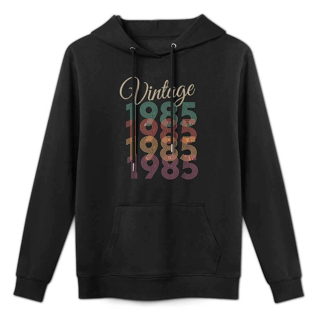 1985 Vintage Style Birthday Versatile Streetwear Hoodie