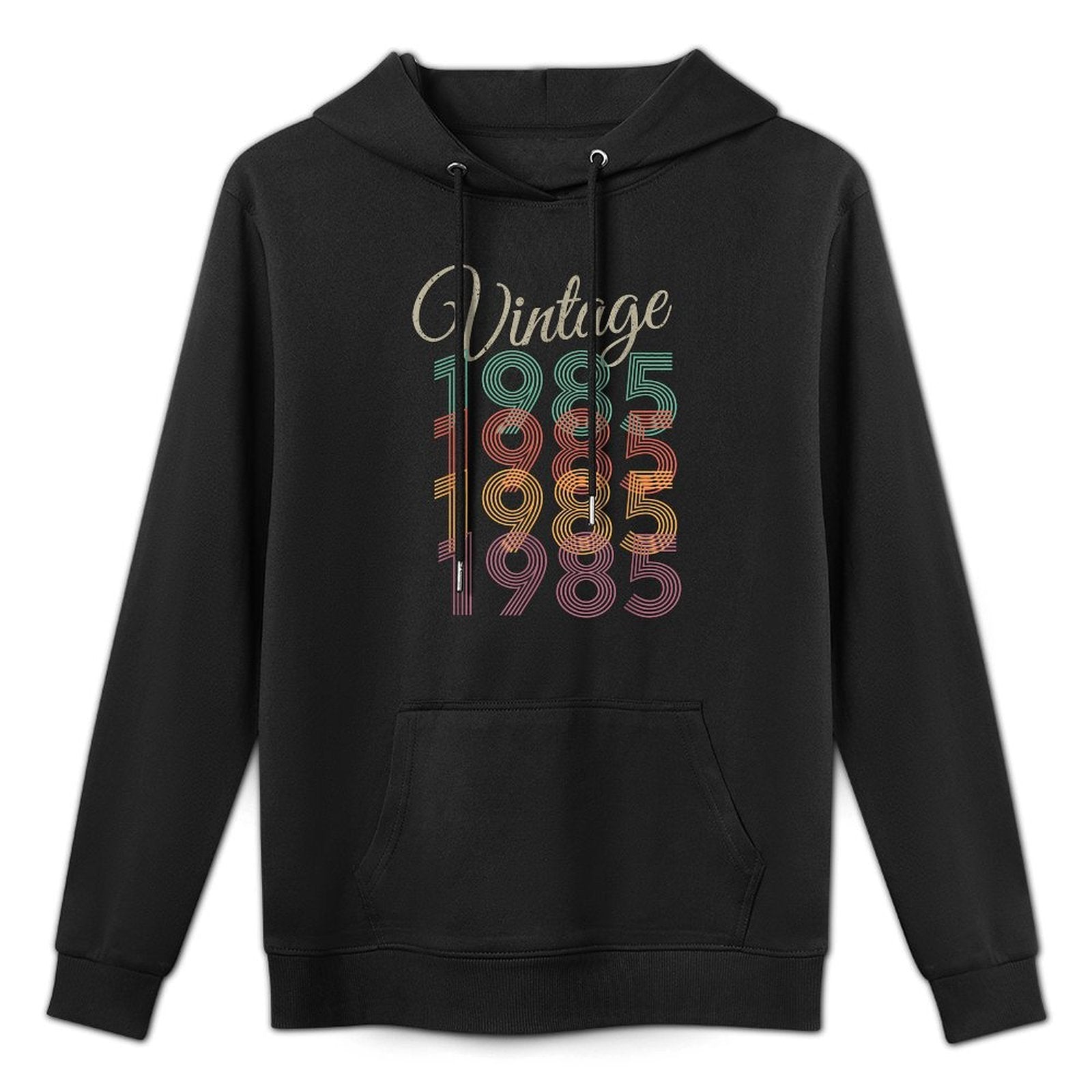 1985 Vintage Style Birthday Versatile Streetwear Hoodie