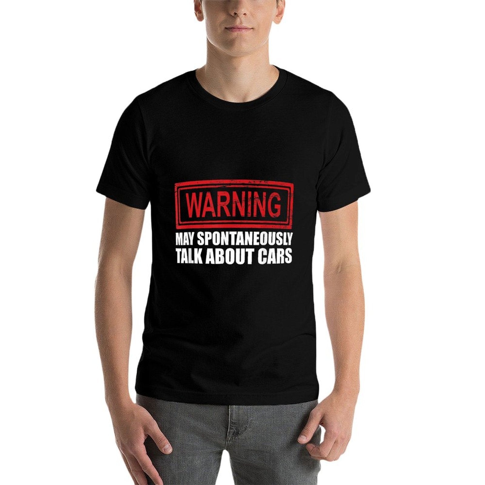 Warning May Spontaneously Talk About Cars  Quick-drying T-Shirt