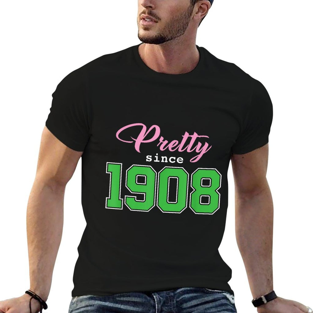 Pretty Since 1908 Sorority  Graphic-printed T-Shirt