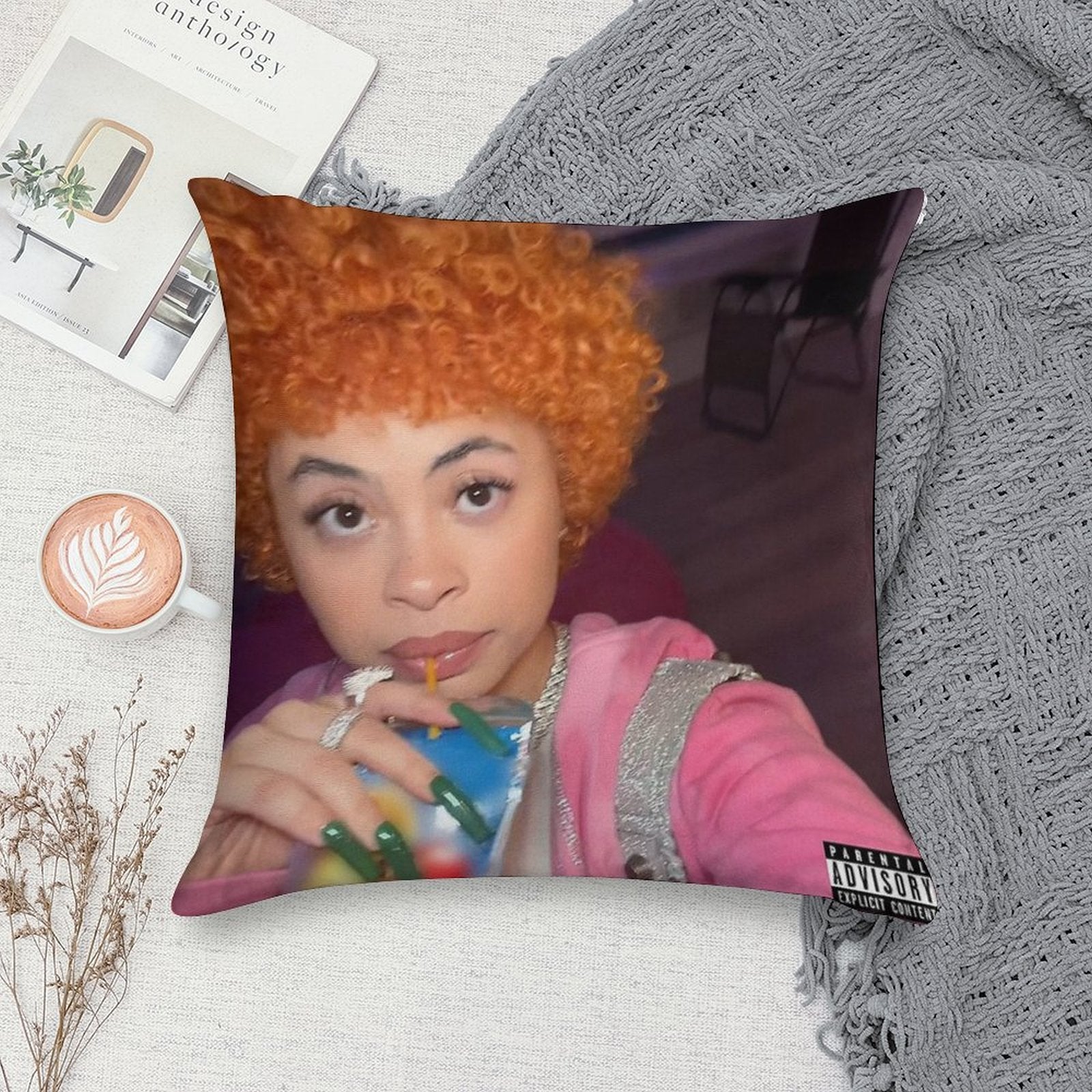 In Ha Mood Soft Style Accent Throw Pillow