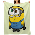 Minion Bob Sustainable Throw Blanket