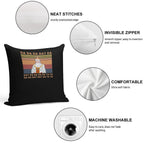 Hamilton King-George Chorus Da Da Da Dat Da Vintage Soft Skin-Friendly Throw Pillow