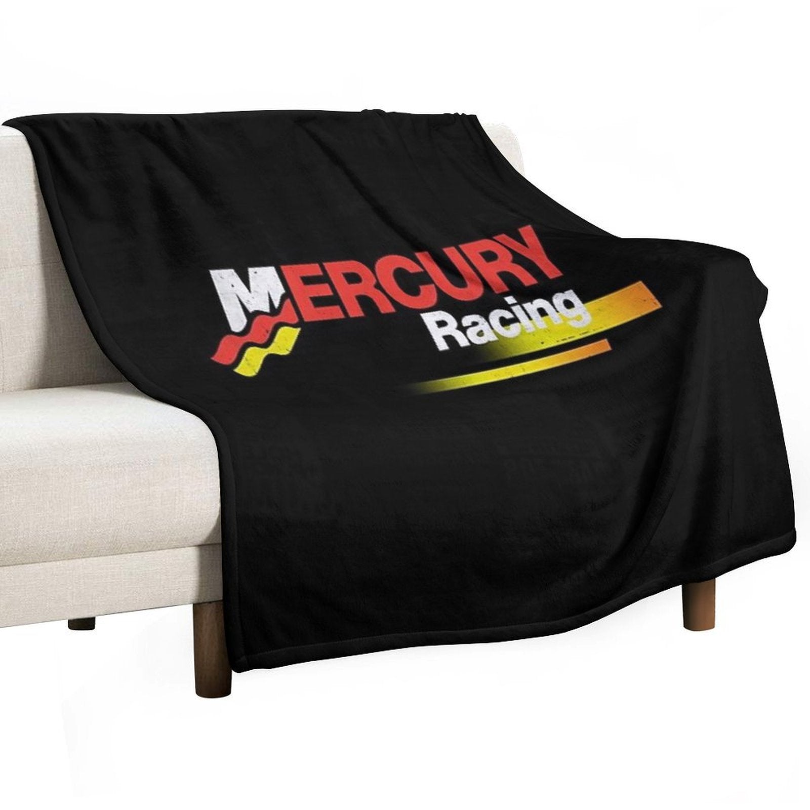 Mercury Racing Lightweight Throw Blanket