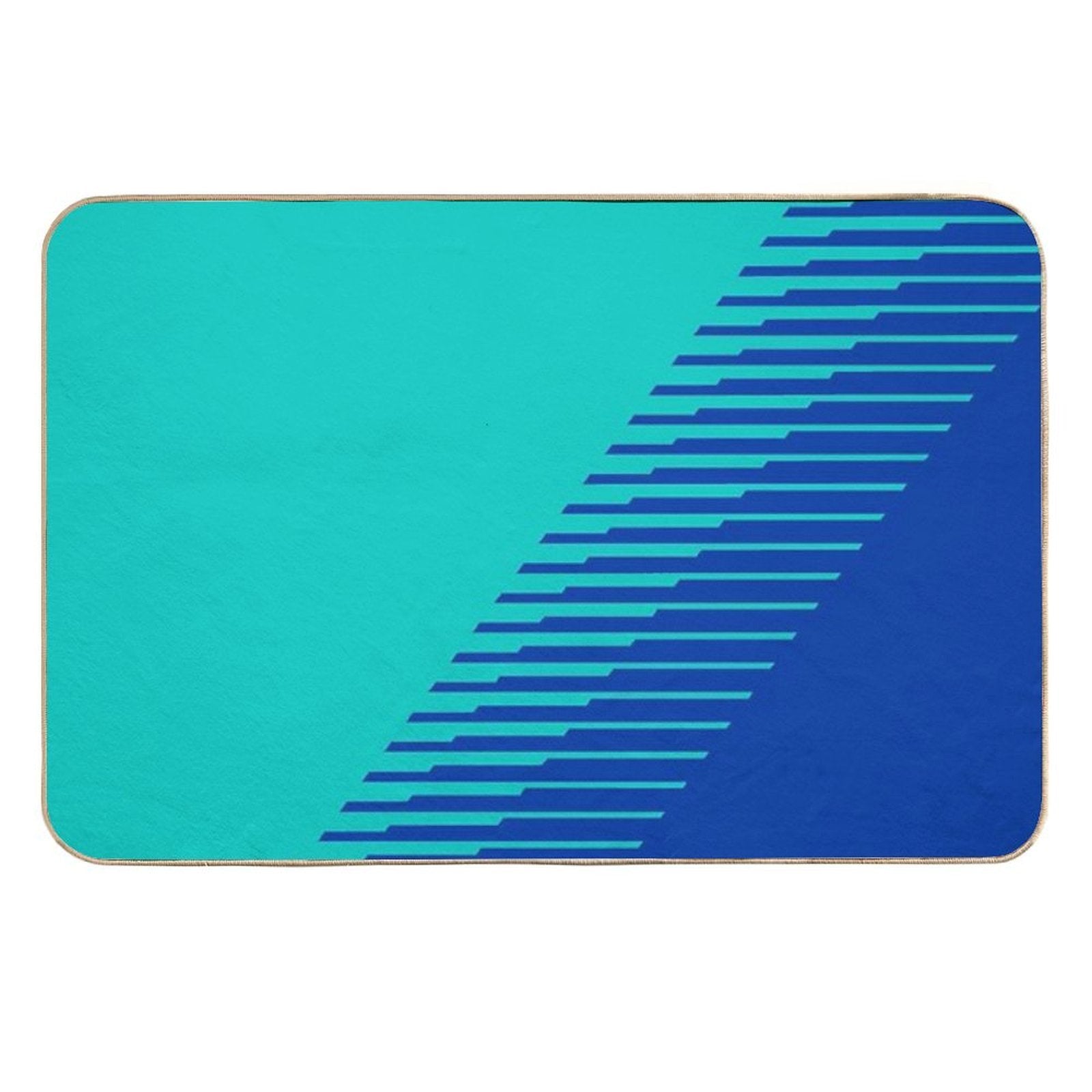 Falken Livery Stripes  Fade-Resistant Bath Mat