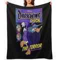 Darkwing Duck Comic Cover T-Shirt Machine-washable Throw Blanket