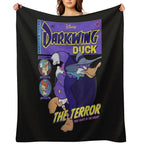 Darkwing Duck Comic Cover T-Shirt Machine-washable Throw Blanket