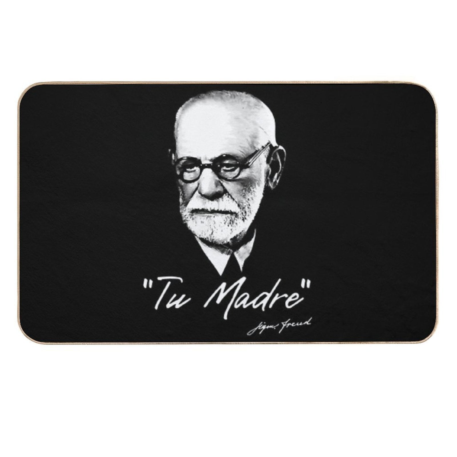 Sigmund Freud  Slip-Resistant Bath Mat