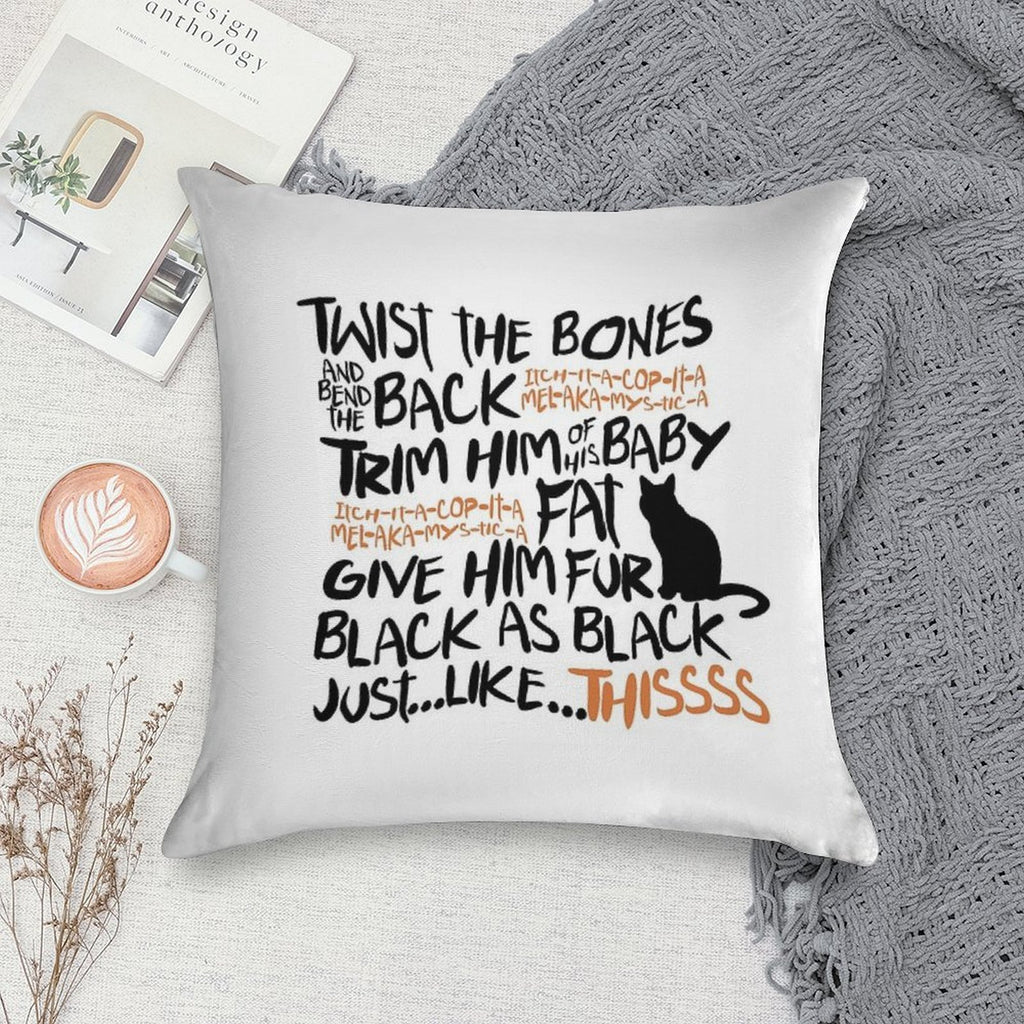 Binx Spell Soft Reinforced Edging Throw Pillow