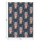 Happy Sprig  Amphibia Shrink-resistant Throw Blanket