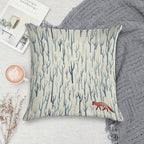 Winter Wood Soft High-Density Material Throw Pillow