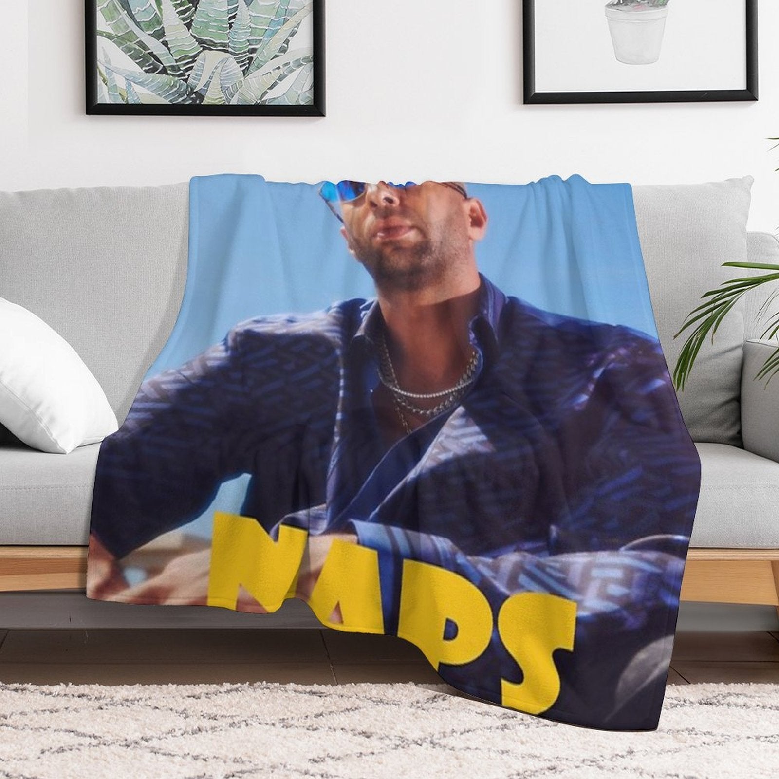 Team NAPS Sustainable Throw Blanket