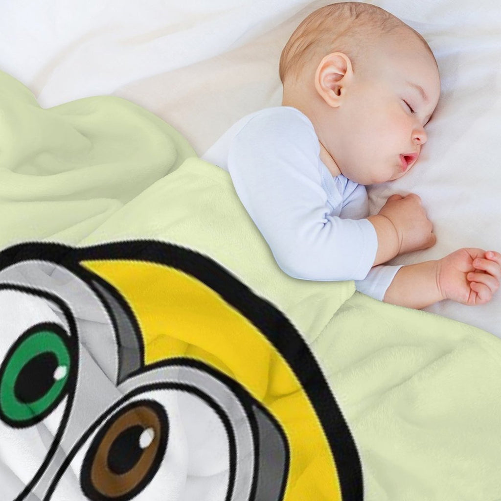 Minion Bob Sustainable Throw Blanket