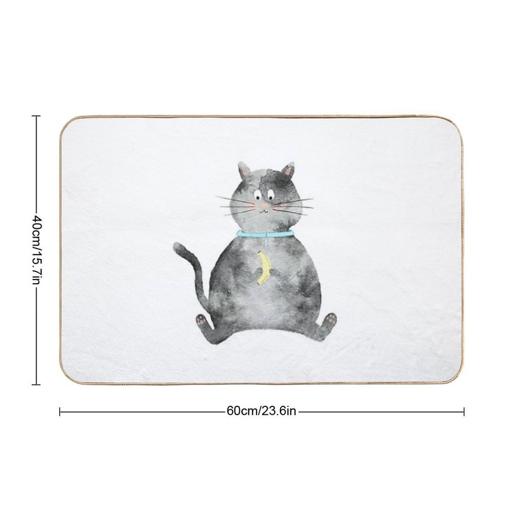 Banana Love Durable Bath Mat