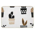 Assorted Cactus Pattern  Non-Slip Bath Mat