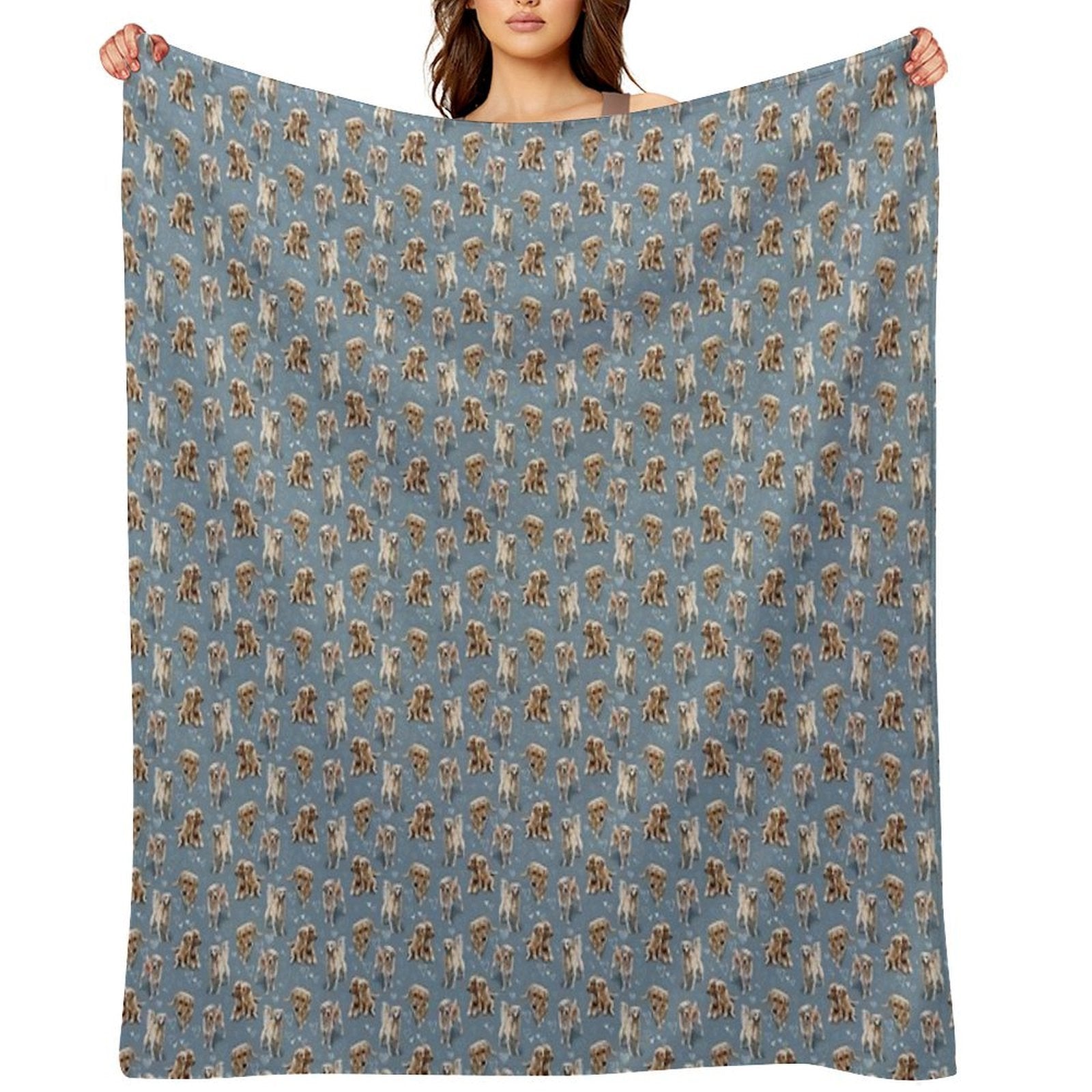 The Golden Retriever Quick-dry Throw Blanket