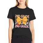 2nd Grade Teacher Pencil Coquette Bow Back To School for Men Women Girls Kids  Soft T-Shirt