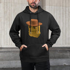 Chicken Nugget Cowboy Meme Medium-Weight Fabric Hoodie