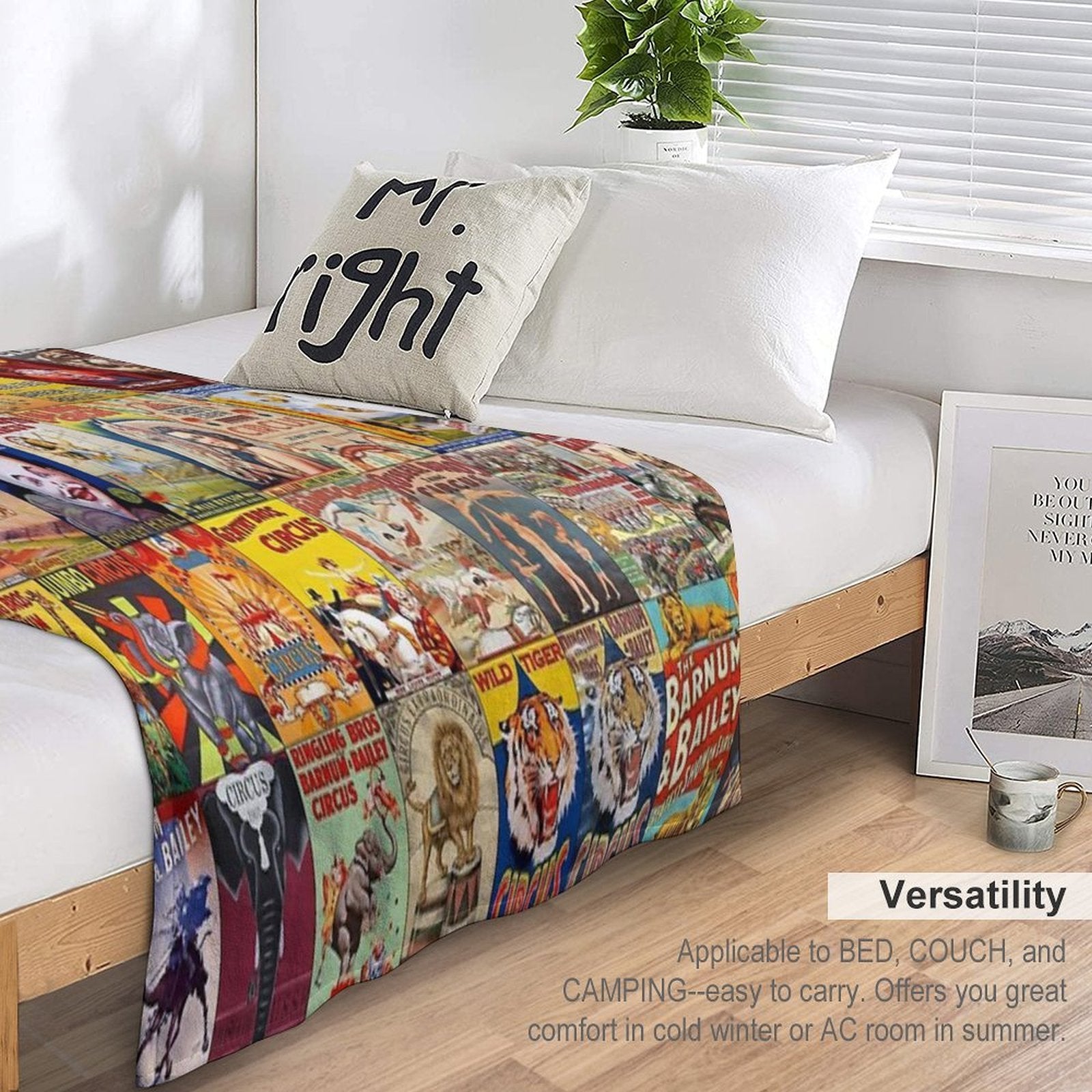 Circus Gift-ready Throw Blanket